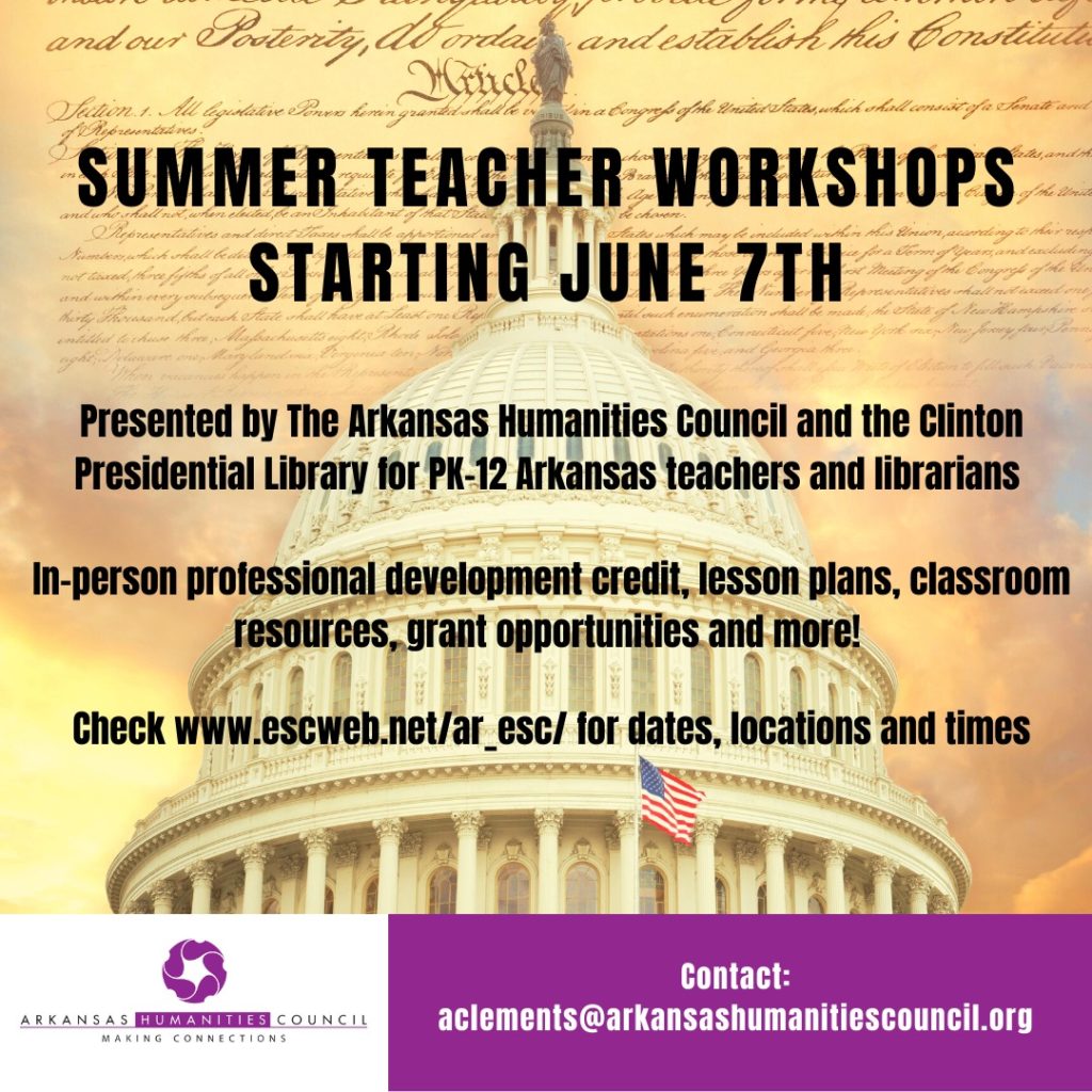 Summer Teacher Classroom Grants, Civic Literacy and More